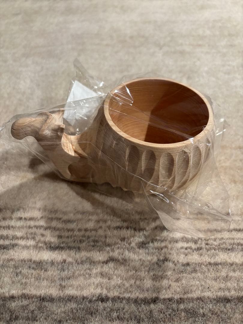 RAKUSA 木製ラクダ型マグカップ