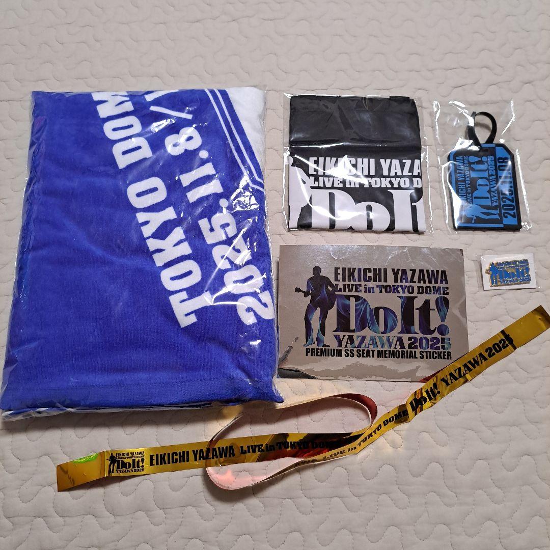 EIKICHIYAZAWALIVEINTOKYODOMEタオル矢沢永吉pss