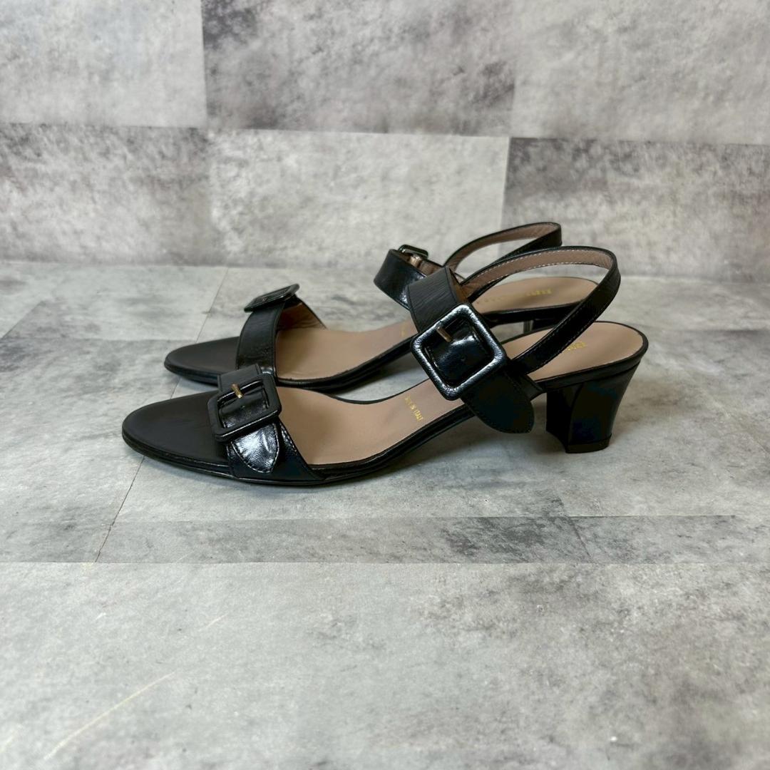 BRUNOMAGLI サンダル　イタリア製 チャンキーヒール 35 RG155