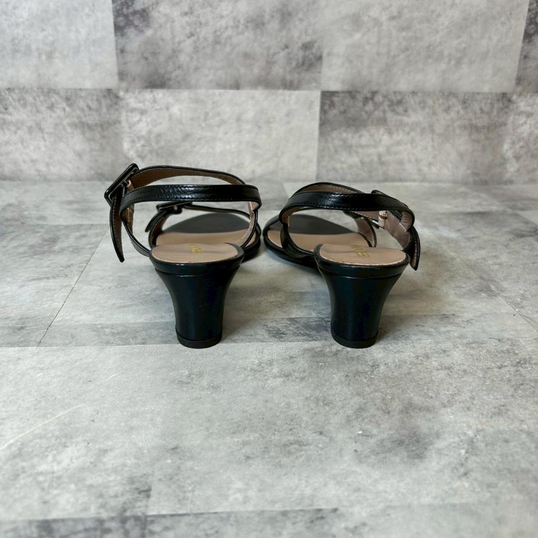 BRUNOMAGLI サンダル　イタリア製 チャンキーヒール 35 RG155