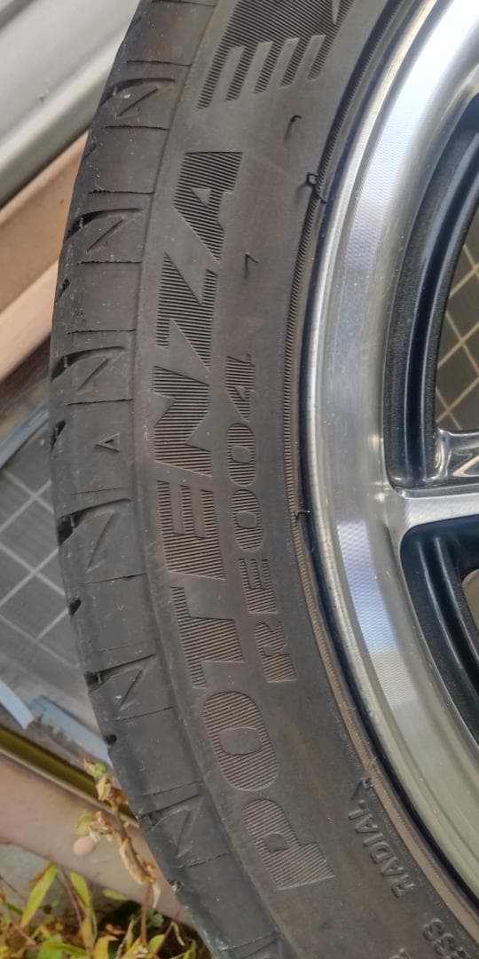 p*l様 ポテンザRE04アドレナリンとアルトターボＲＳ純正ＥＮＫＥＩ製ホイール