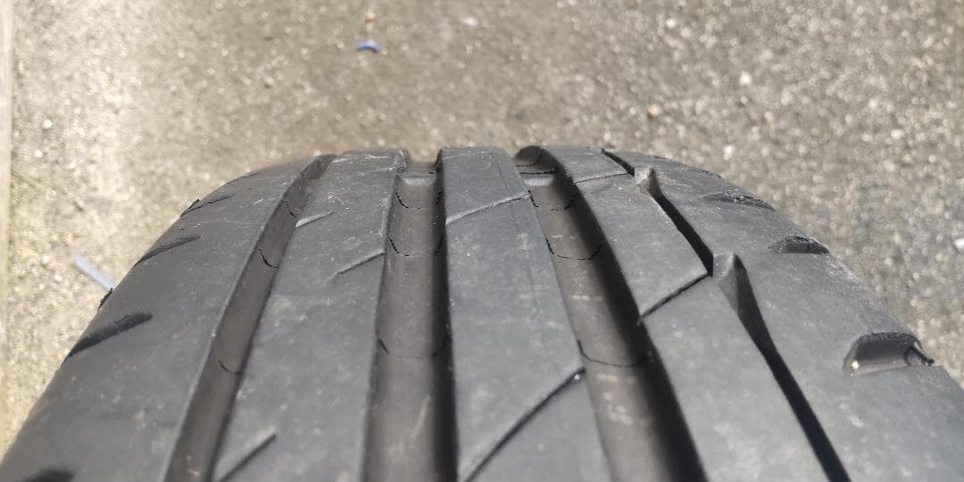 p*l様 ポテンザRE04アドレナリンとアルトターボＲＳ純正ＥＮＫＥＩ製ホイール