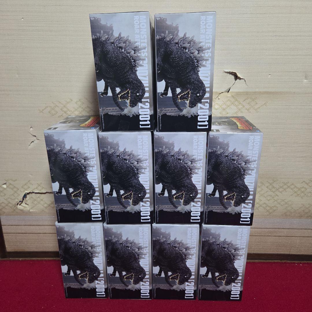 東宝怪獣シリーズ 怪獣咆哮撃 ゴジラ (2001) フィギュア　10体　新品