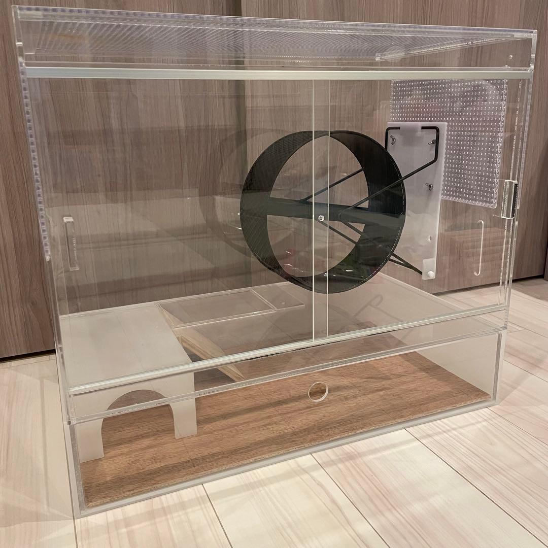 ★もっふる様★ハリネズミ飼育セット　アクリルケージ