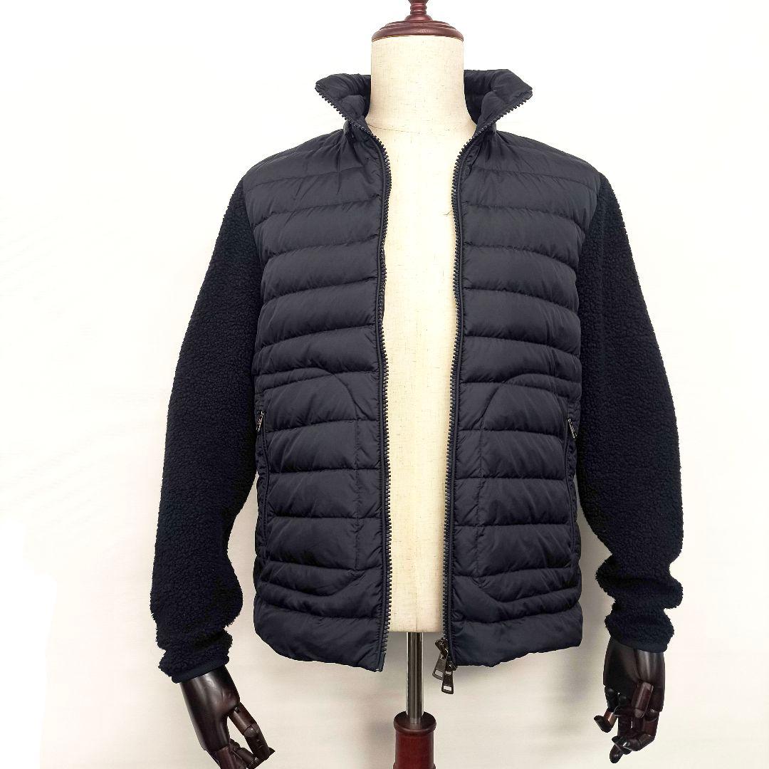 モンクレール L ダウン 切り替え ハイブリッド ジャケット カーディガン