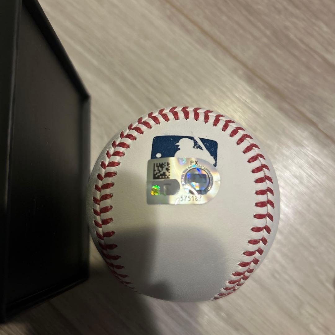 ニックカーツnick z MLB サイン入りボール Fanatics