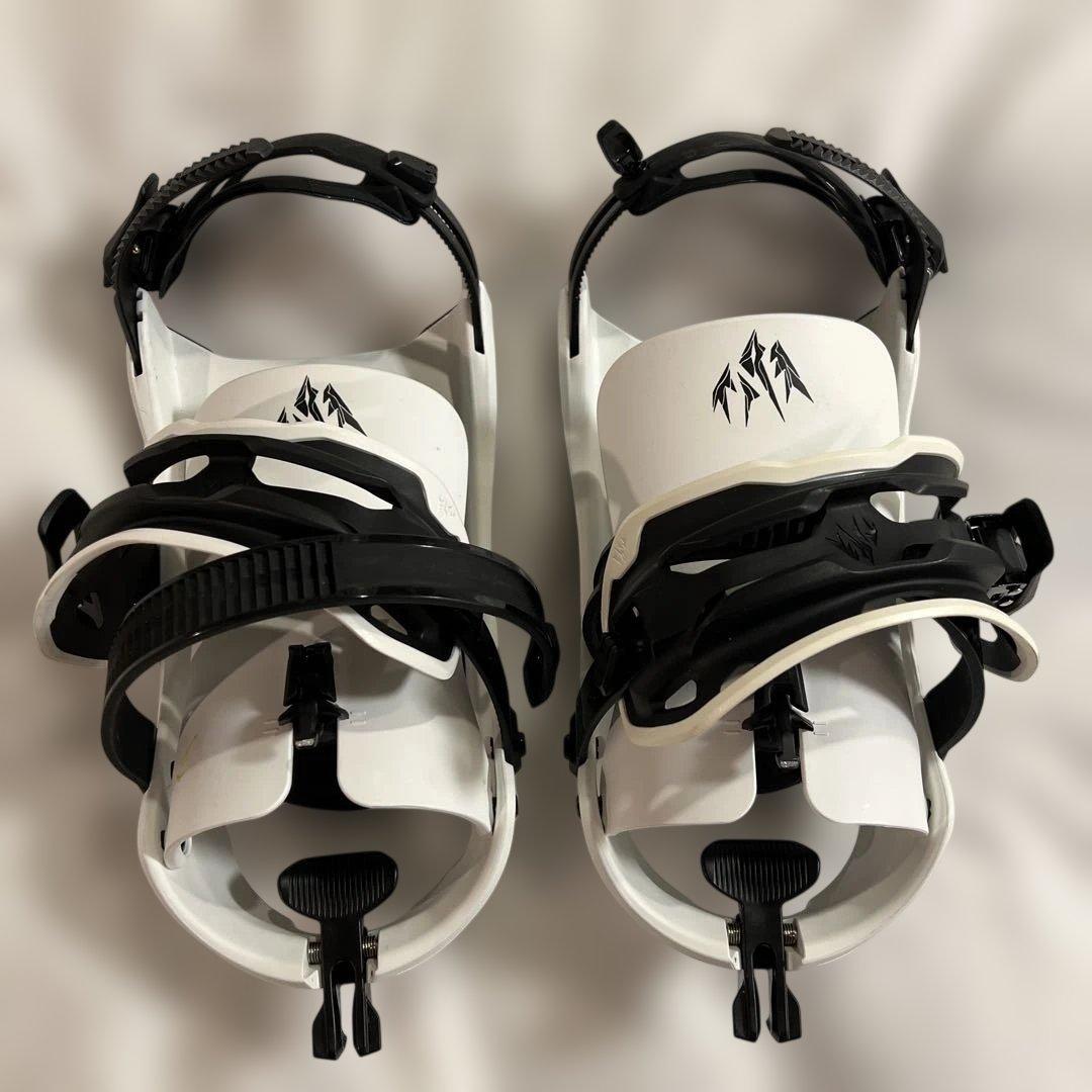 JONES MERCURY FASEスノーボード　ビンディング M ホワイト