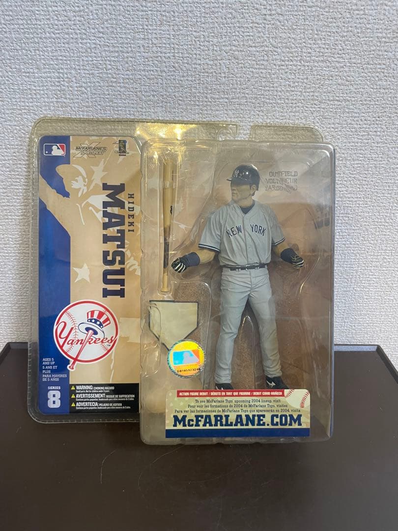 松井秀喜 マクファーレンシリーズ8フィギュア ニューヨーク・ヤンキース