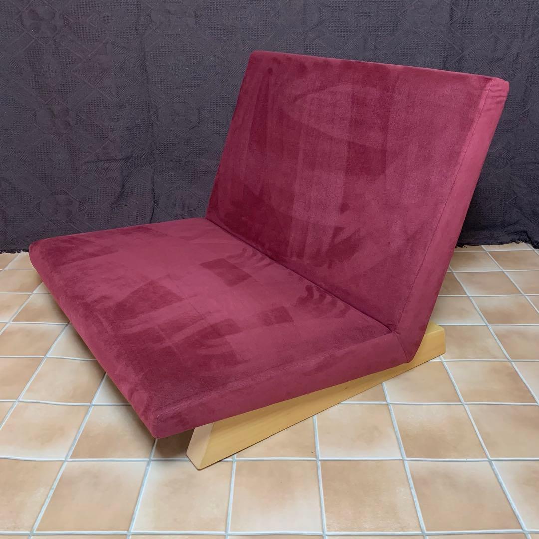 【美品】フランネル ソファ ペンタ900 座椅子 一人掛け ローソファ