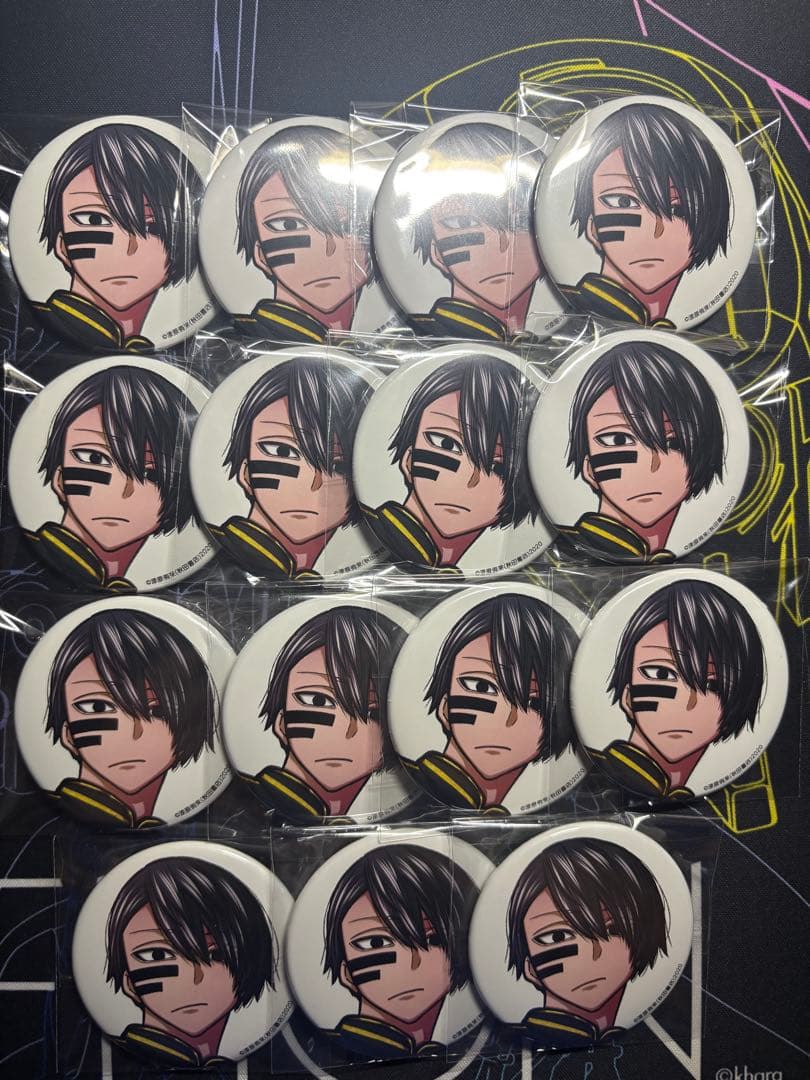 桃源暗鬼 アフターコミケ 秋田書店 無陀野 缶バッジ c107