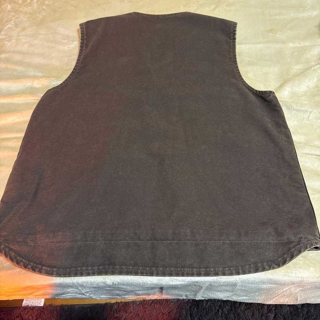 carhartt カーハート V26 ダックボアベスト ダークブラウン DKB