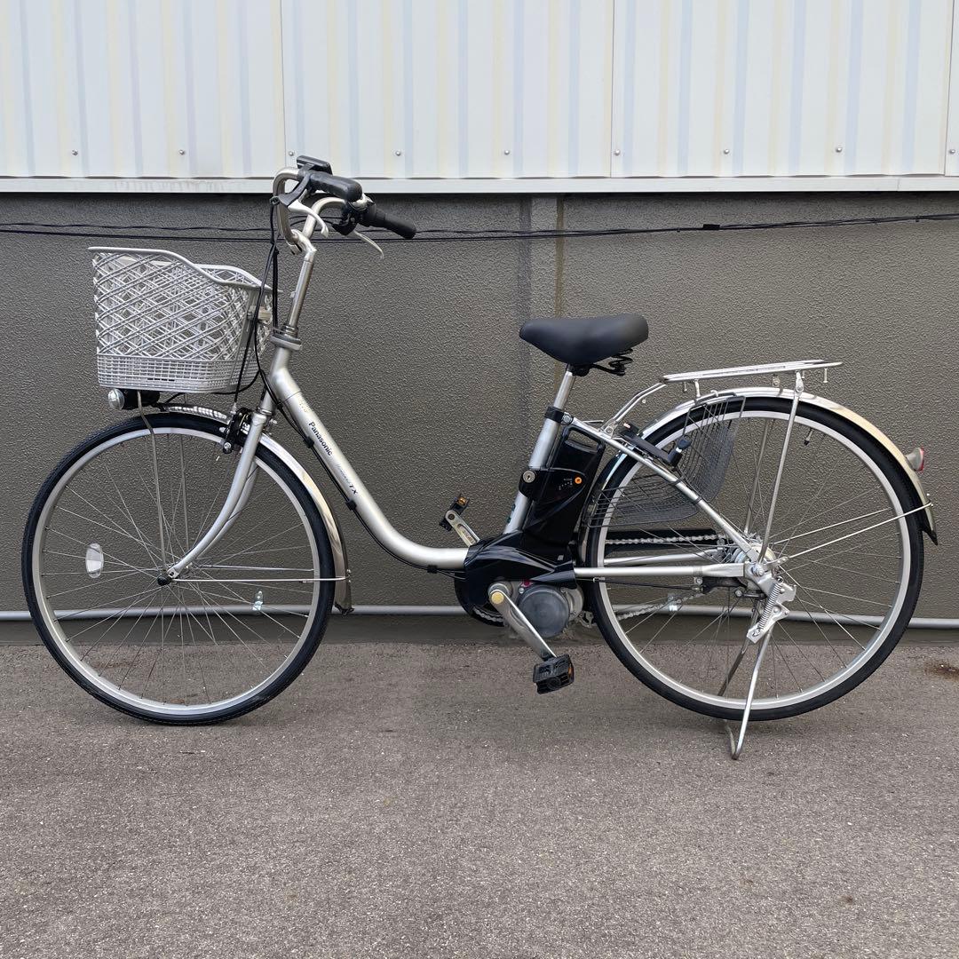 パナソニック電動アシスト自転車26インチシルバー