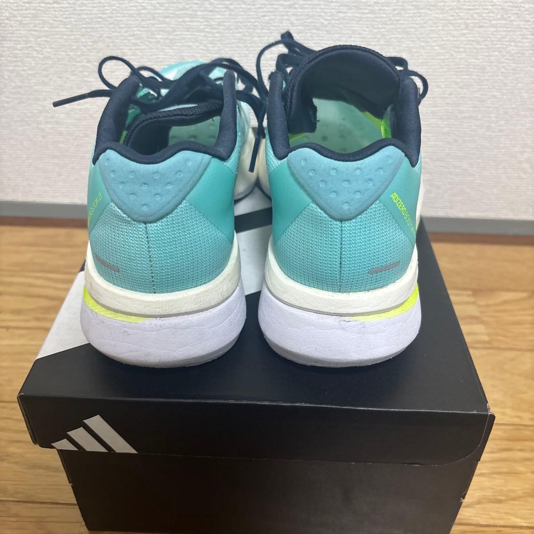 美品10キロ未満adidas アディゼロ ボストン13 25.5センチ