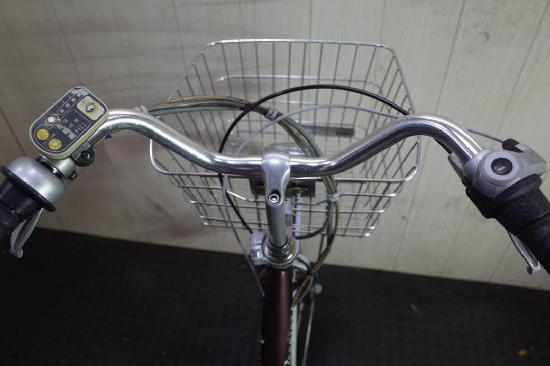 ブリヂストンアシスタ A4L49 大容量リチウム8.1AH 24型LED 茶色