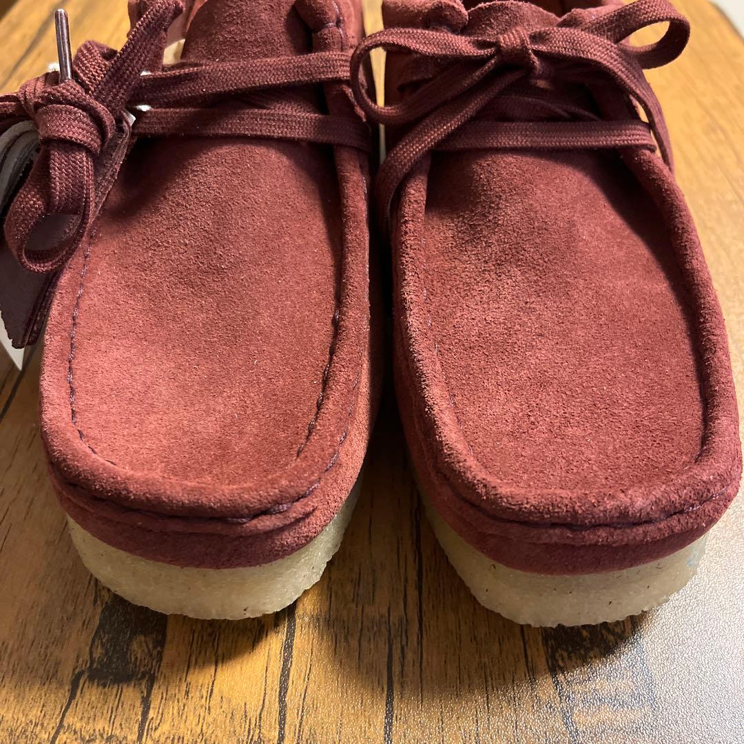 新品未使用品Clarks Originals Wallabeeブラウン 24㎝
