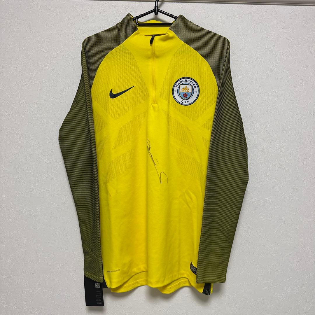 【サイン入り】 マンチェスター・シティ トレーニングウェア　レロイ・サネ
