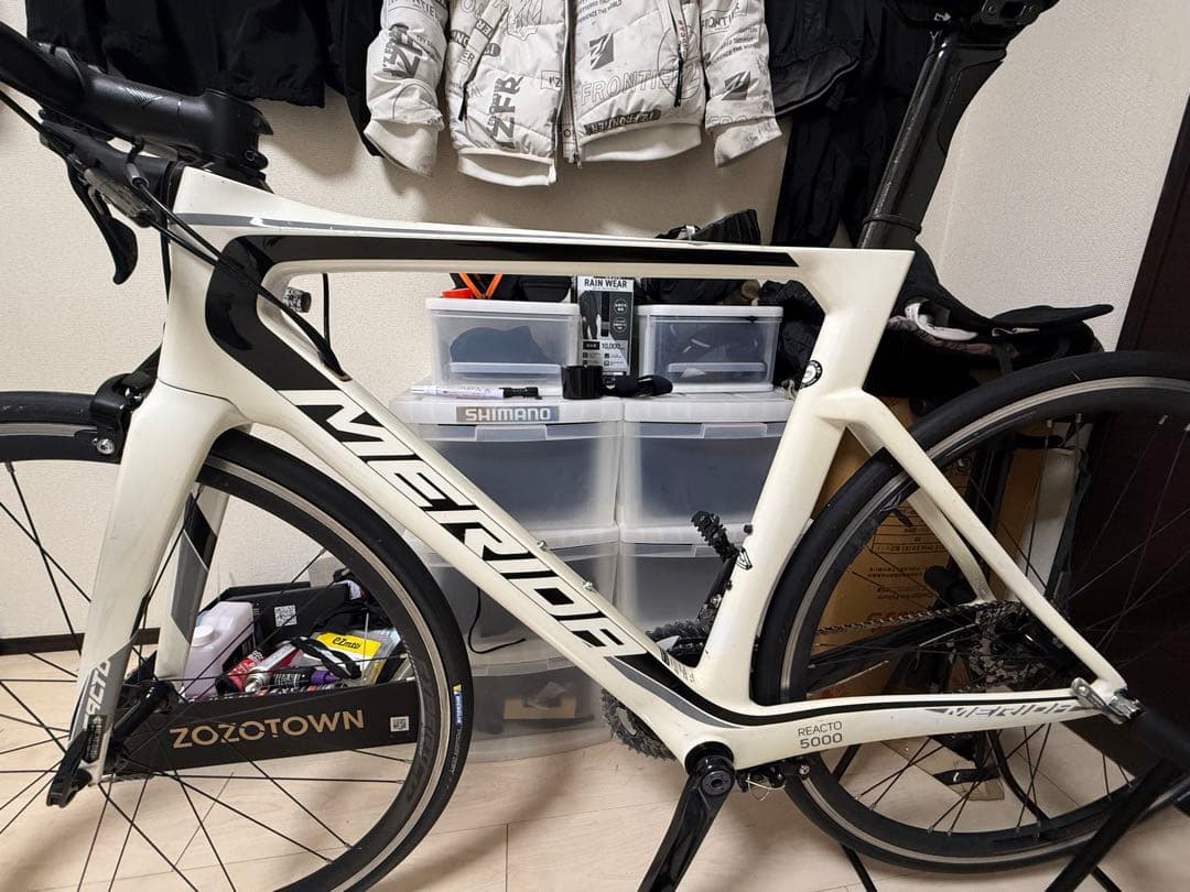 ❗️手渡し限定❗️メリダリアクト5000カーボンフレーム完成車（52サイズ）