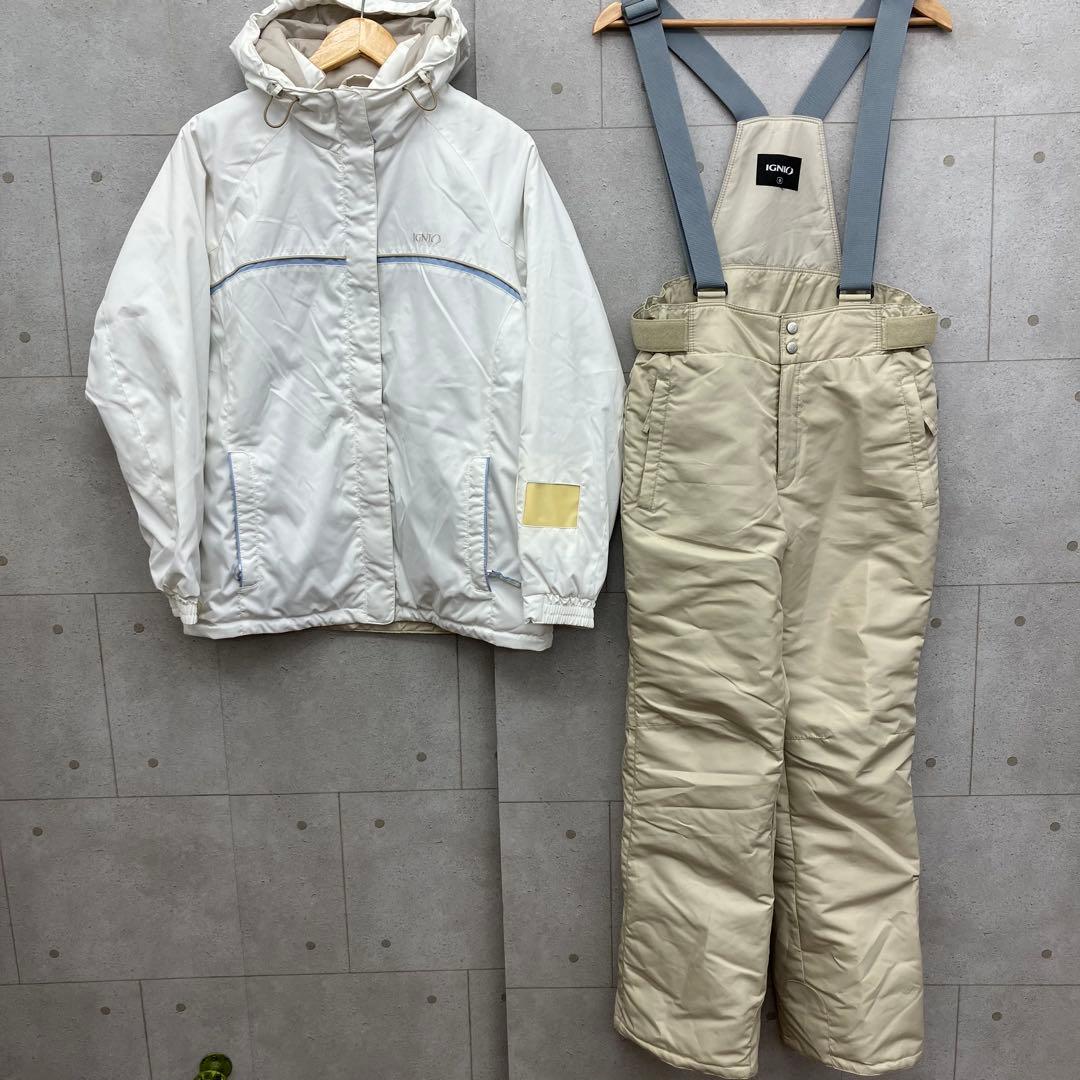 IGNIO イグニオ スキーウェア 上下セットアップ レディース XL 白