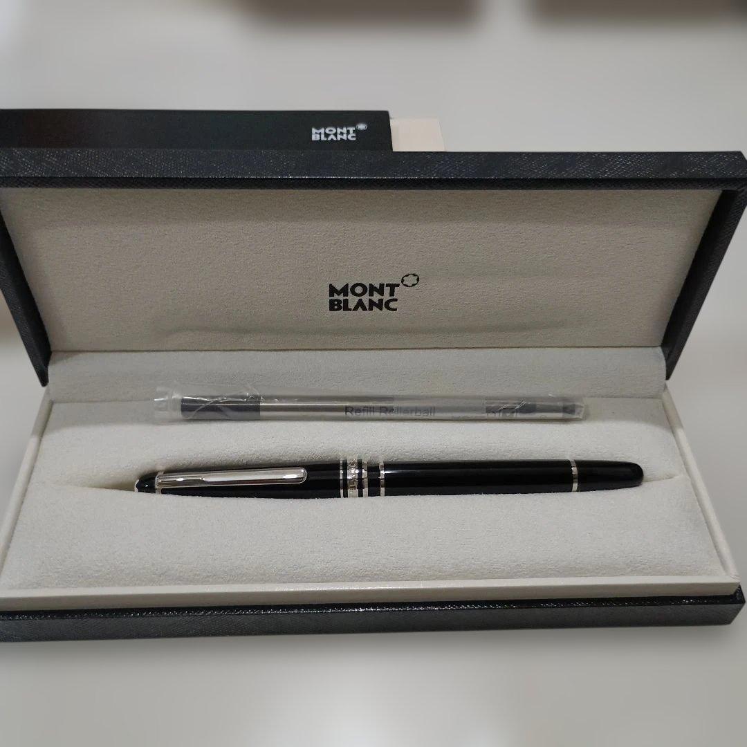 未使用品MONT BLANC マイスターシュテュック　ブラックボールペン