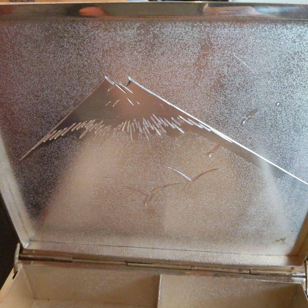 七宝焼 煙草入れ 古美術 アンティーク 花鳥模様 たばこケース 小物入れ