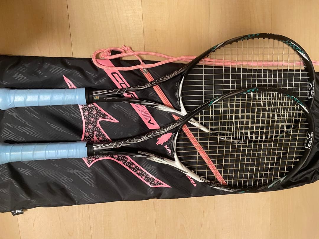 鬼滅　ソフトテニスラケット　2本セット　おまけつき