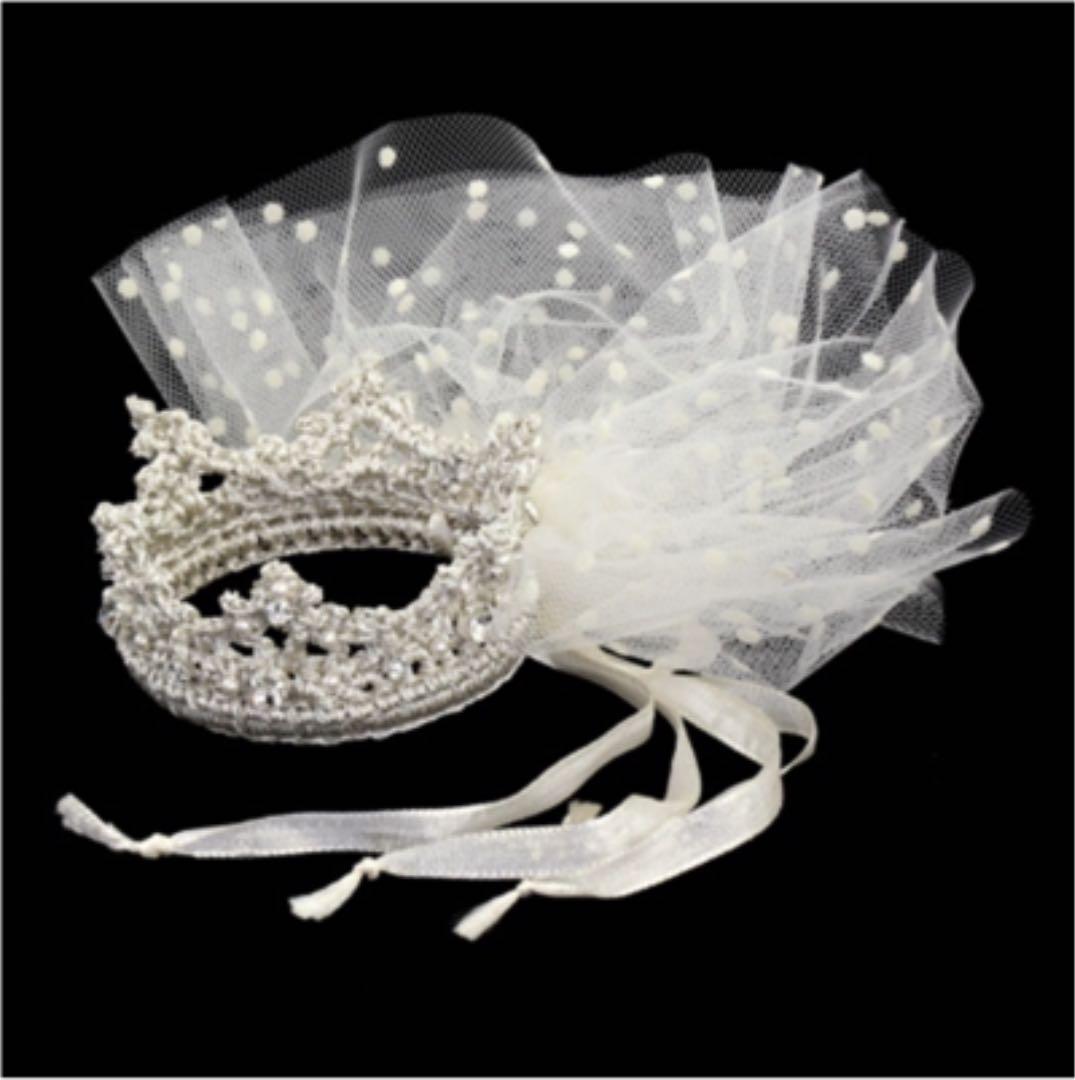 ca4la bridal ヘッドドレス シルバーティアラ