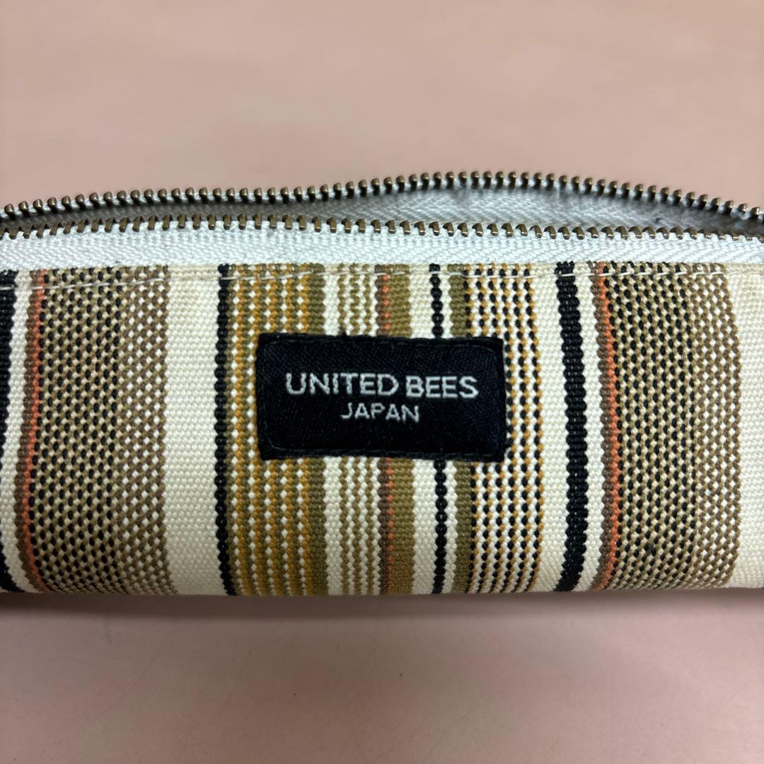 ユナイテッドビーズ　ボートペンケース　カフェラテ