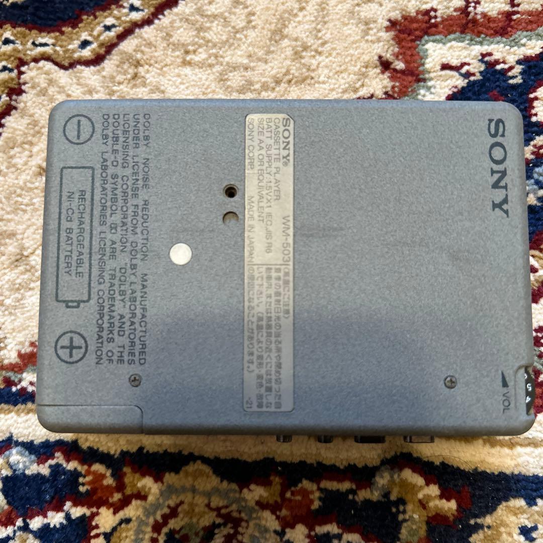 SONY WALKMAN カセットウォークマン WM-503