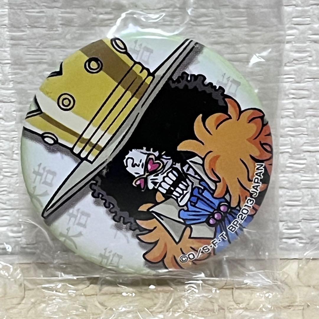 ワンピース　 一番おみくじ 缶バッジ 京都限定 ブルック