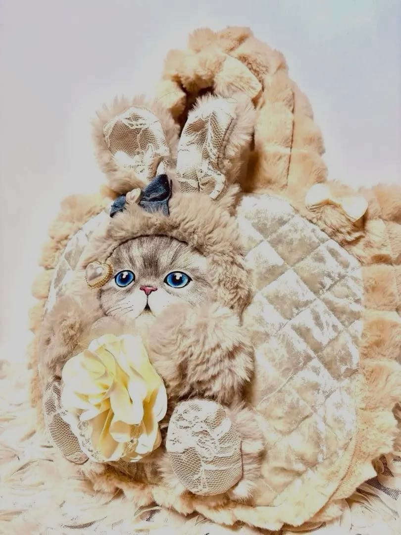 コヤンイサムチョン　ベージュファのころりんバッグ