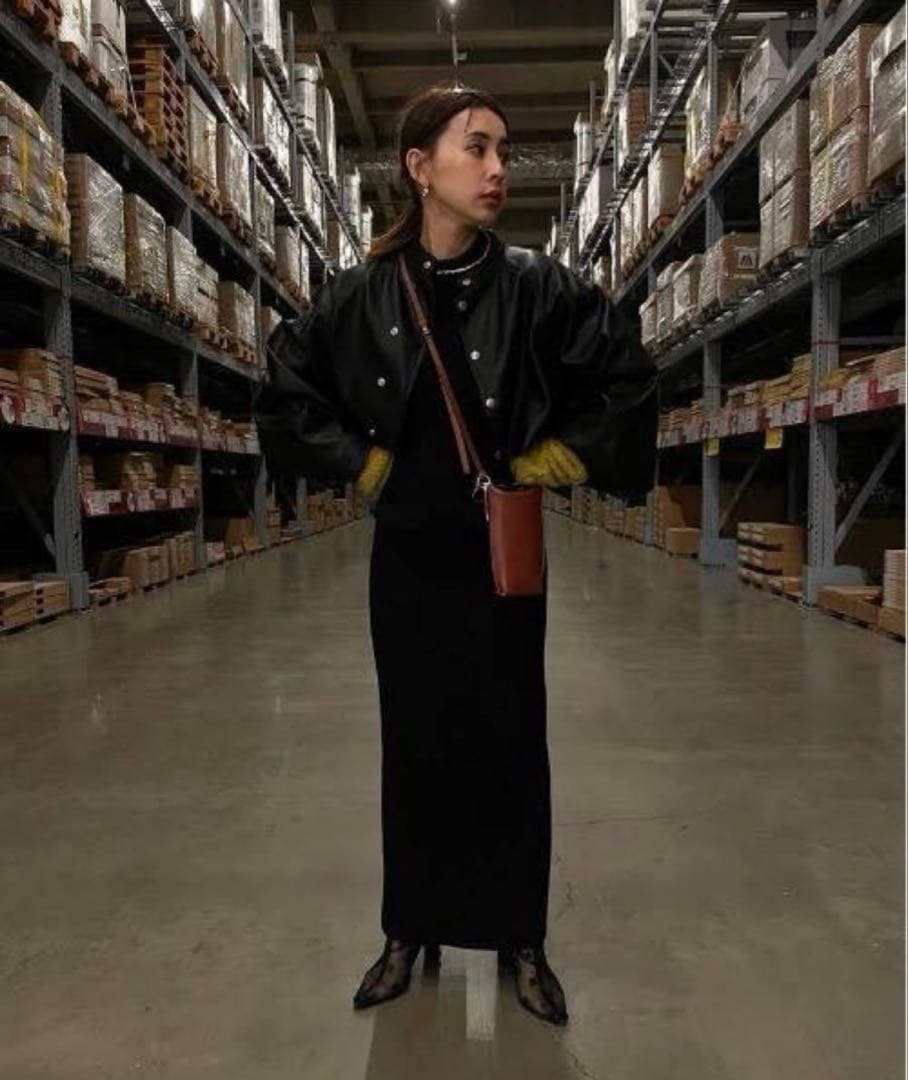 AMERI VINTAGE アメリヴィンテージ　レザーショートジャケット