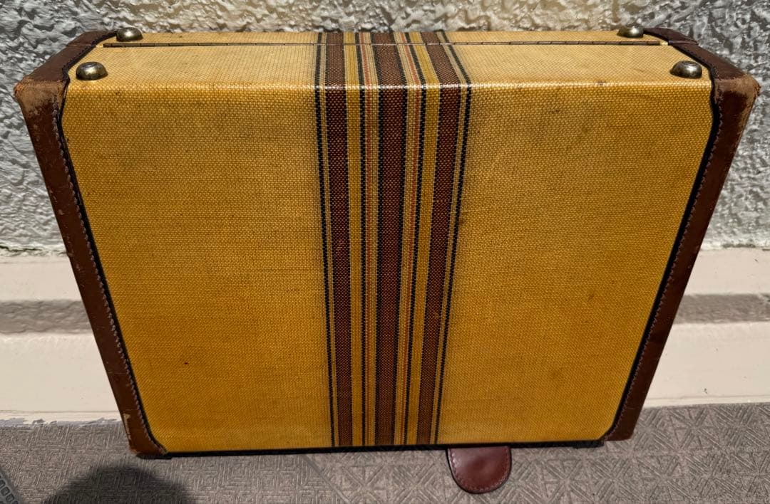 イタリアの素敵な旅行カバン　SELLIER ヴィンテージ1930-40s ケース