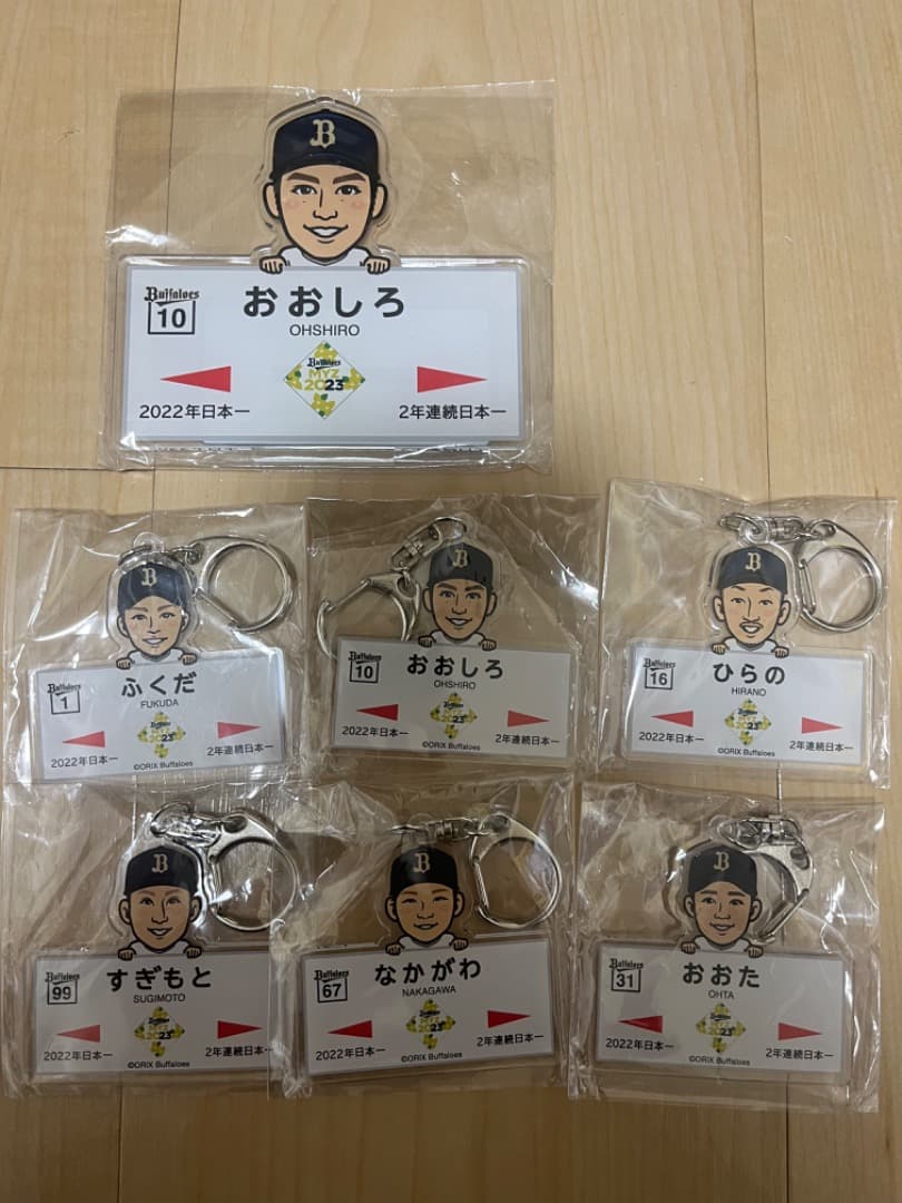 オリックスガチャ 缶バッジ アクキー