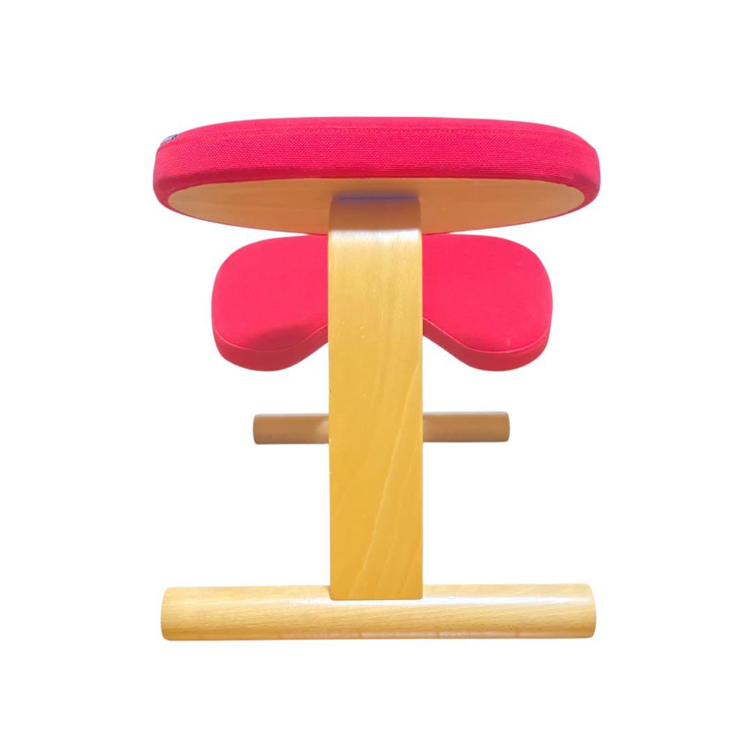 バランスチェア サカモトハウス balans Easy 赤 ショートフレーム