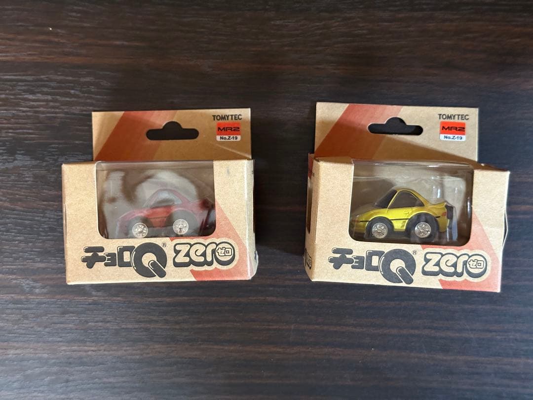 チョロQ ZERO トヨタMR2　赤　黄　未開封　Z-19 2個セット