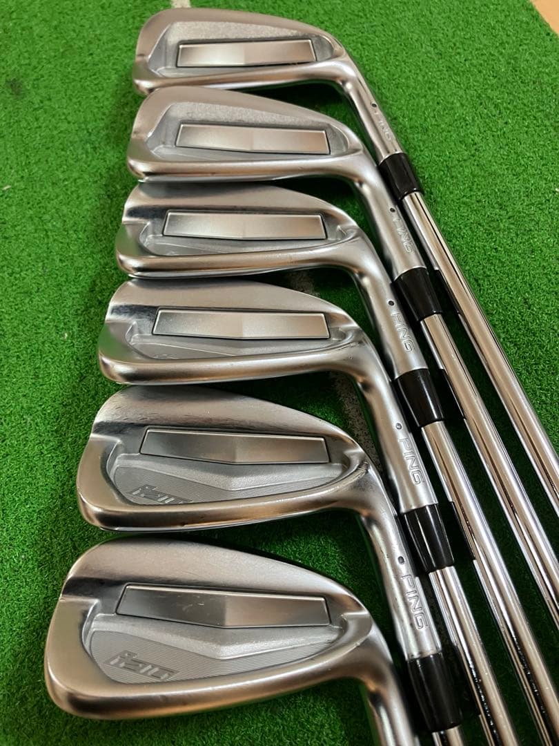 PING i210 アイアン 黒ドット AMT S200 6本セット