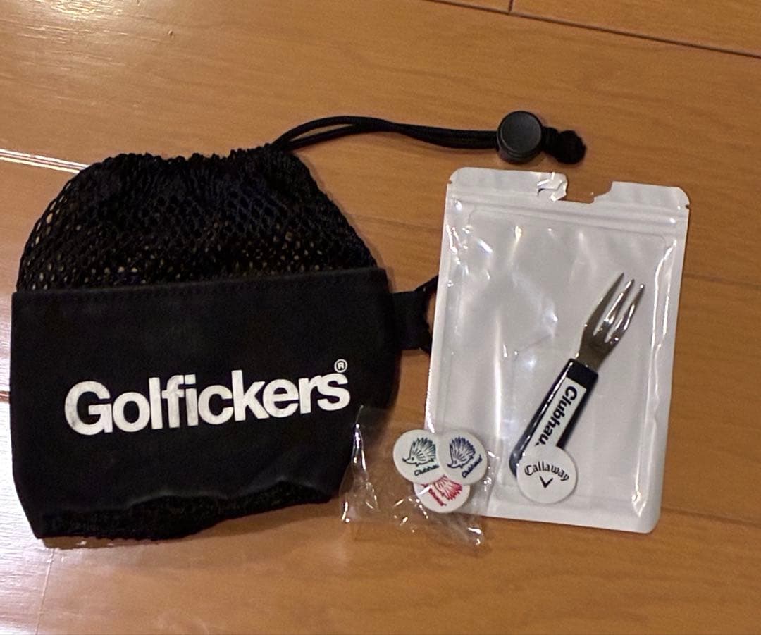 ゴルフィッカーズ　クラブハウス　小物3点セット