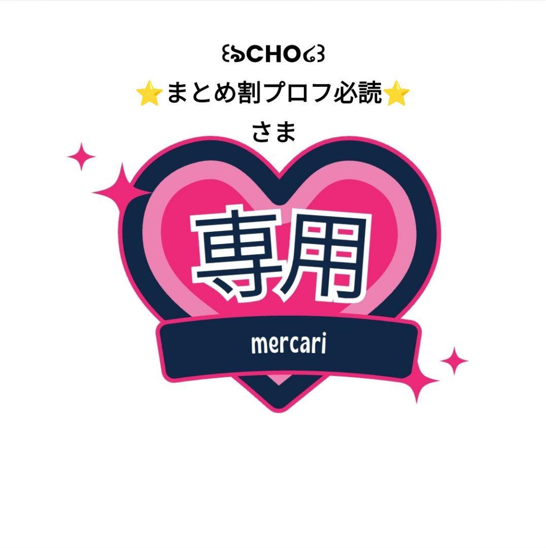 ꒰ঌCHO໒꒱⭐️まとめ割プロフ必読⭐️さま専用