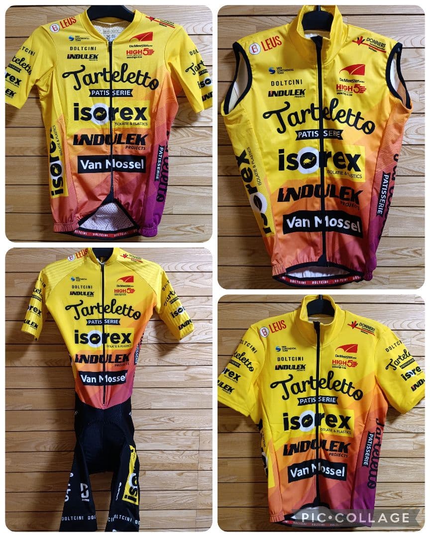 支給品 Tarteletto-Isorex　サイクルジャージ　ウエア　自転車