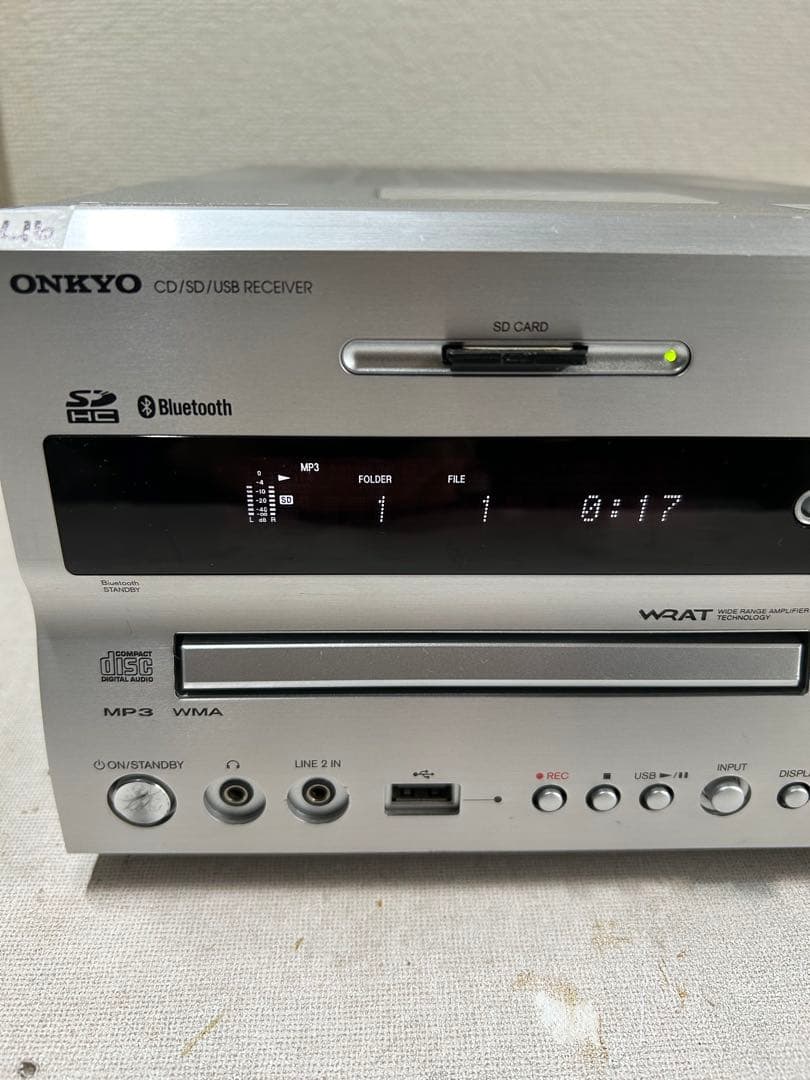 L16 整備ONKYO NFR-9TX ハイレゾ CD/SD/USBレシーバー