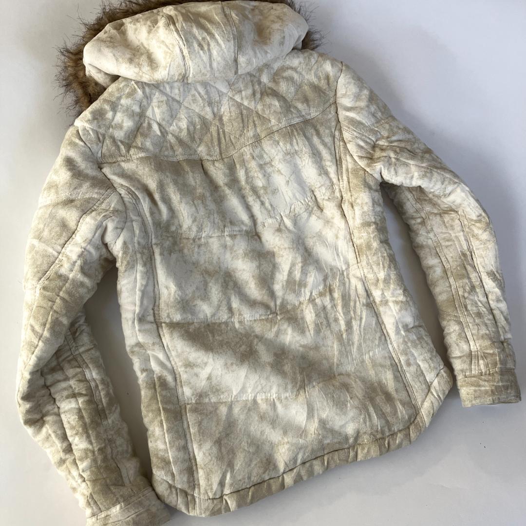 y2k ネオグランジ in the attic ファー ジャケット 中綿 パンク