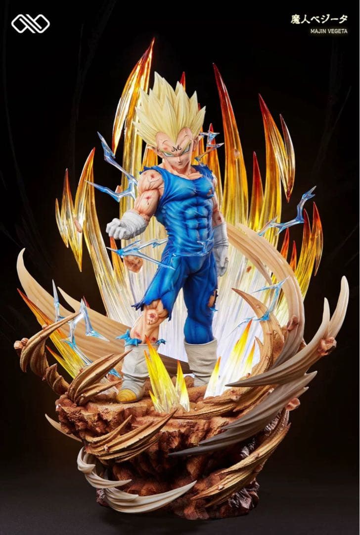 ドラゴンボール ベジータ ガレキ ガレージキット スタチュー X⑤④