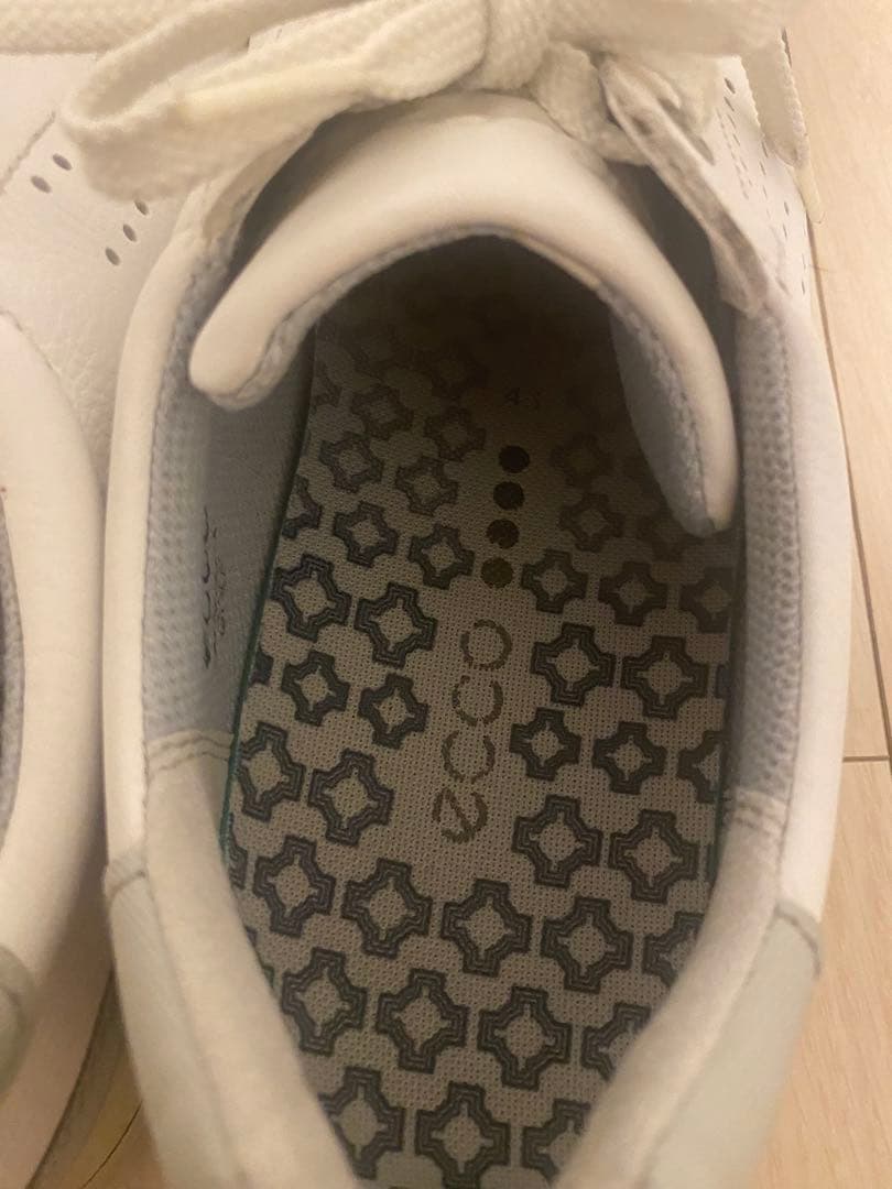 ECCO ホワイト ゴルフシューズ　サイズ43