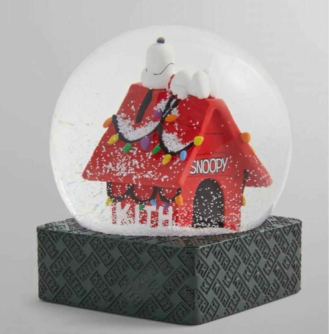 新品 Kith Snoopy House  Globe スノードーム