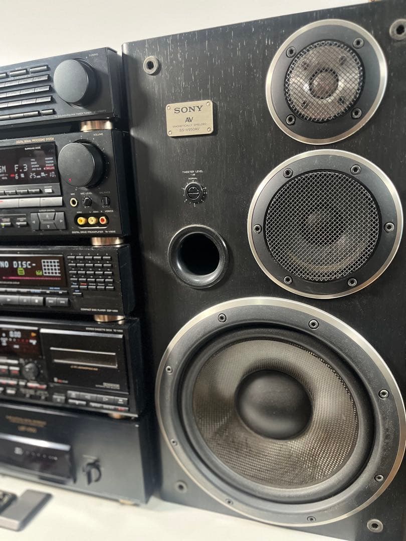 ✴︎通電確認のみ！【LBT-V950】ソニー システムコンポ バブルコンポ✴︎
