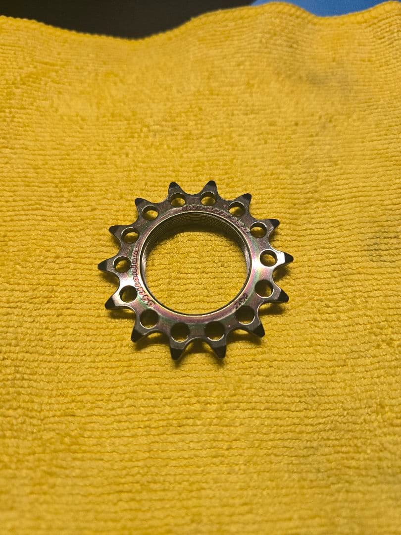 novacorona 14T チタン コグ 子ギア ピスト ノバコローナ