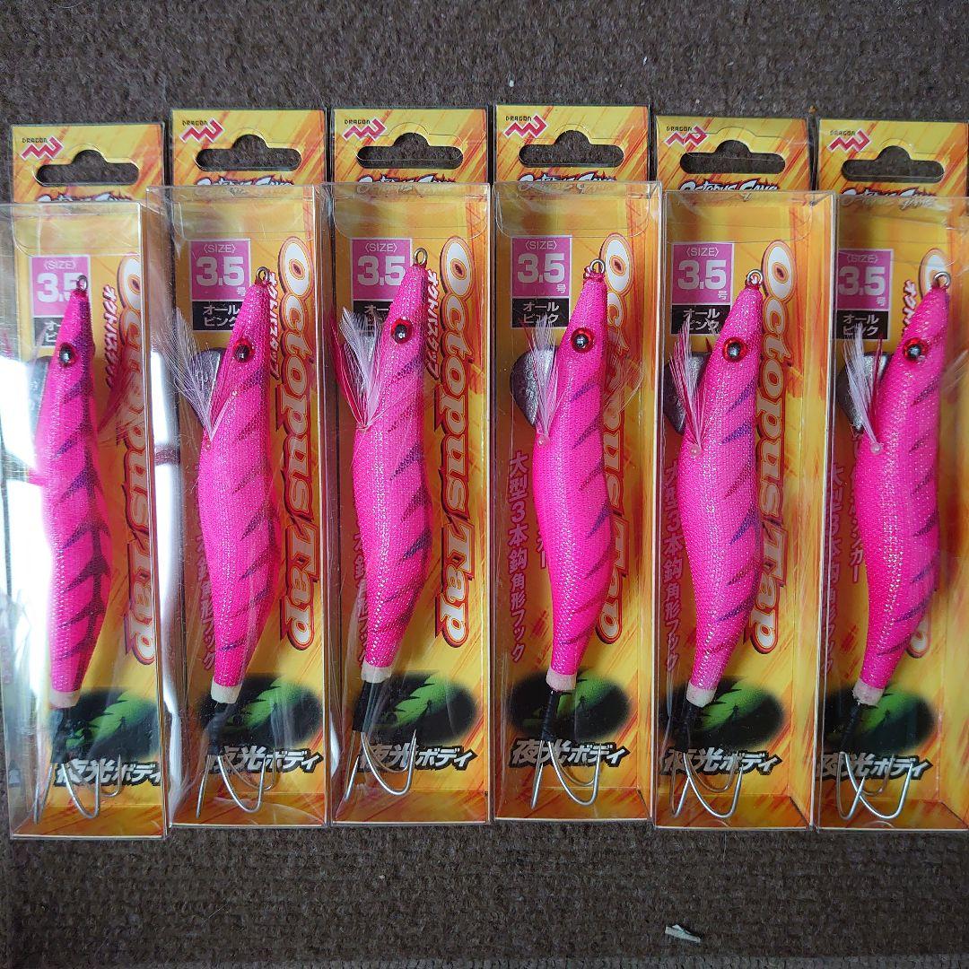 船橋　タコエギ　オクトパスタップ　3.5号　ピンク　60本