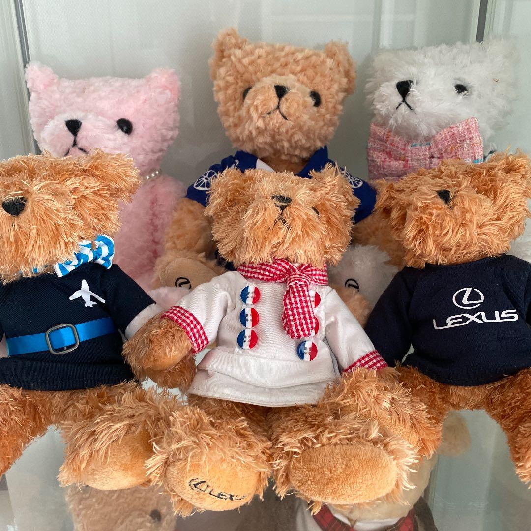6匹set！【非売品】LEXUS レクサス　クマ　ぬいぐるみ