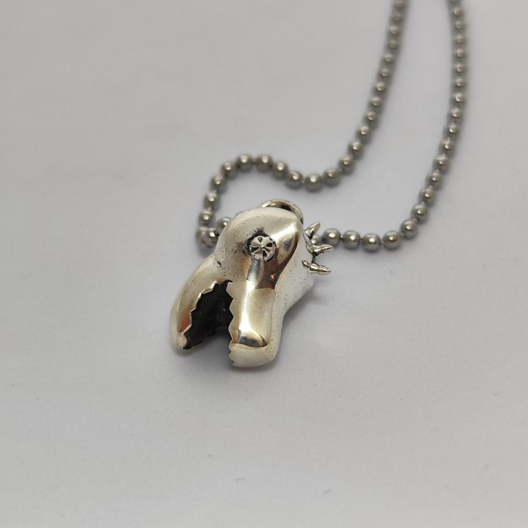 CHROME HEARTS DINO HEAD ディノヘッド ネックレストップ