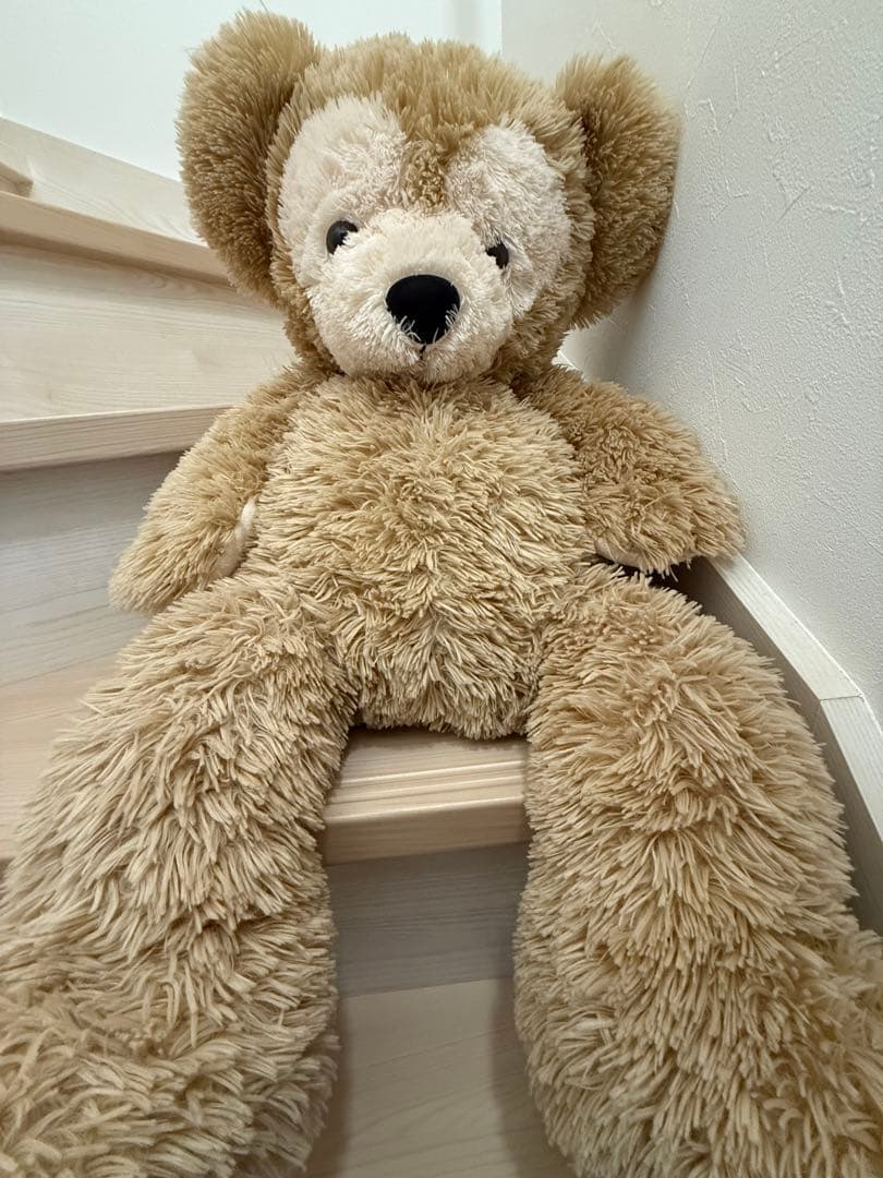 激レアディズニー初期 ダッフィーぬいぐるみ(Lサイズ)